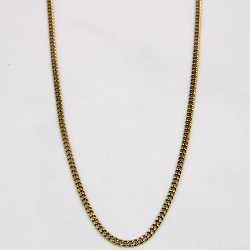 Victorian design necklaces-9k Yellow Gold Necklace | 18" |