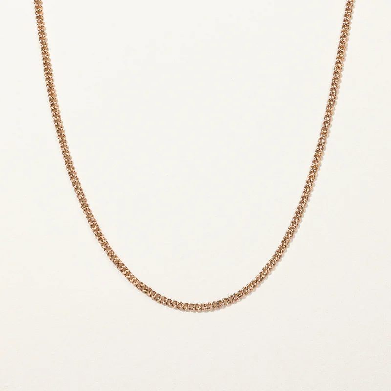 Geometric bar necklaces-14k Rose Gold Necklace | 25" |