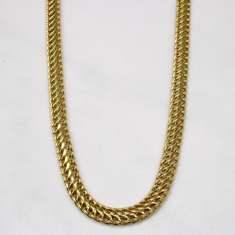 Emerald drop necklaces-10k Yellow Gold Necklace | 18" |