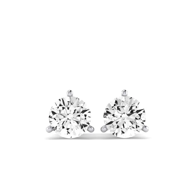 Dangling gem earrings-Alder Martini Lab Diamond Stud Earrings