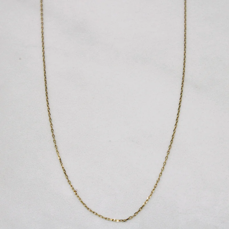 Labradorite necklaces-18k Yellow Gold Necklace | 16" |