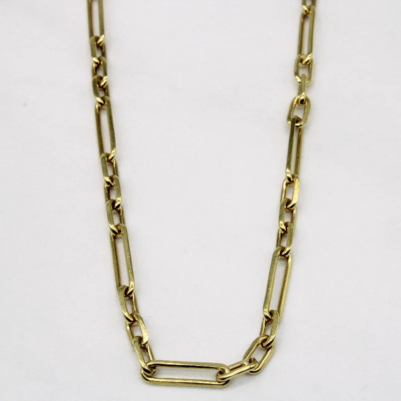 Knot design necklaces-16k Yellow Gold Chain | 16" |