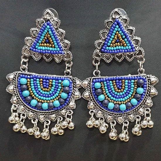 Bamboo style earrings-Earring Fashion Low Price Guaranteed Quaity Product Fashion Bohemian Tribal Gypsy Jewellery Online India