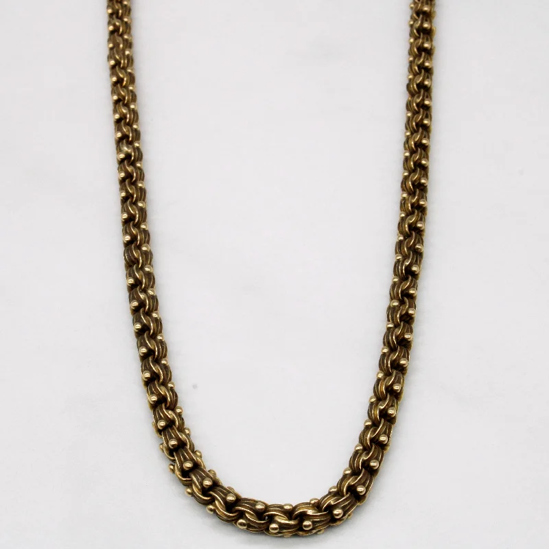 Statement bib necklaces-14k Yellow Gold Necklace | 19" |