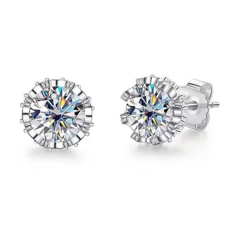 Dangling gem earrings-Isla Moissanite Earrings