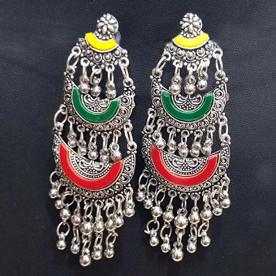 Knot design earrings-Earring Fashion Low Price Guaranteed Quaity Product Fashion Bohemian Tribal Gypsy Jewellery Online India