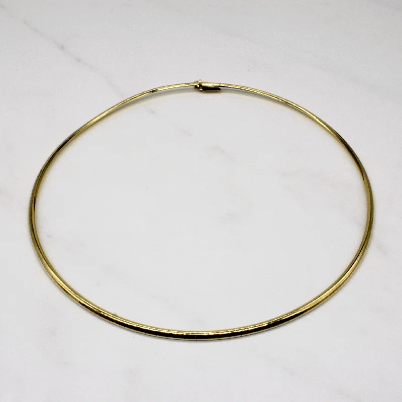 Art deco necklaces-18k Yellow Gold Necklace | 16" |