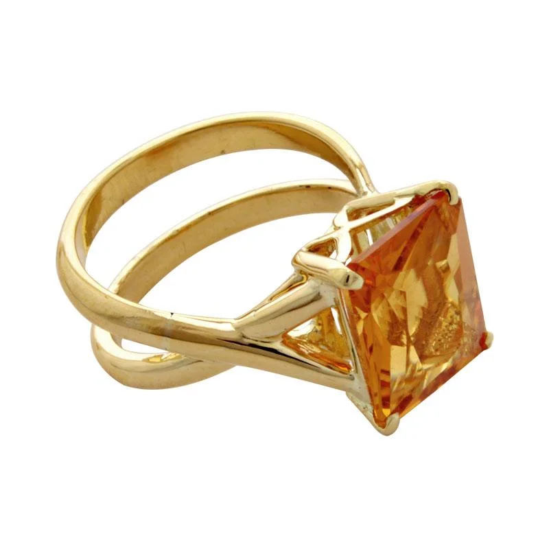 Hamsa hand rings-Ring-Citrine  (1872L)