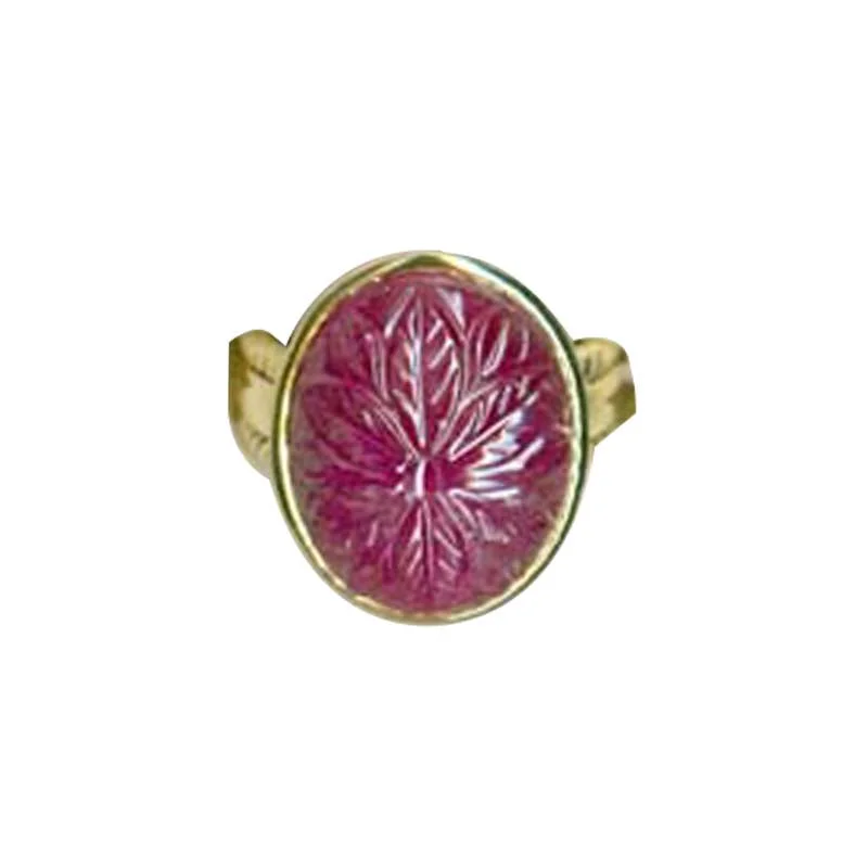 Bold statement rings-Ring- Rubellite  (1860H)