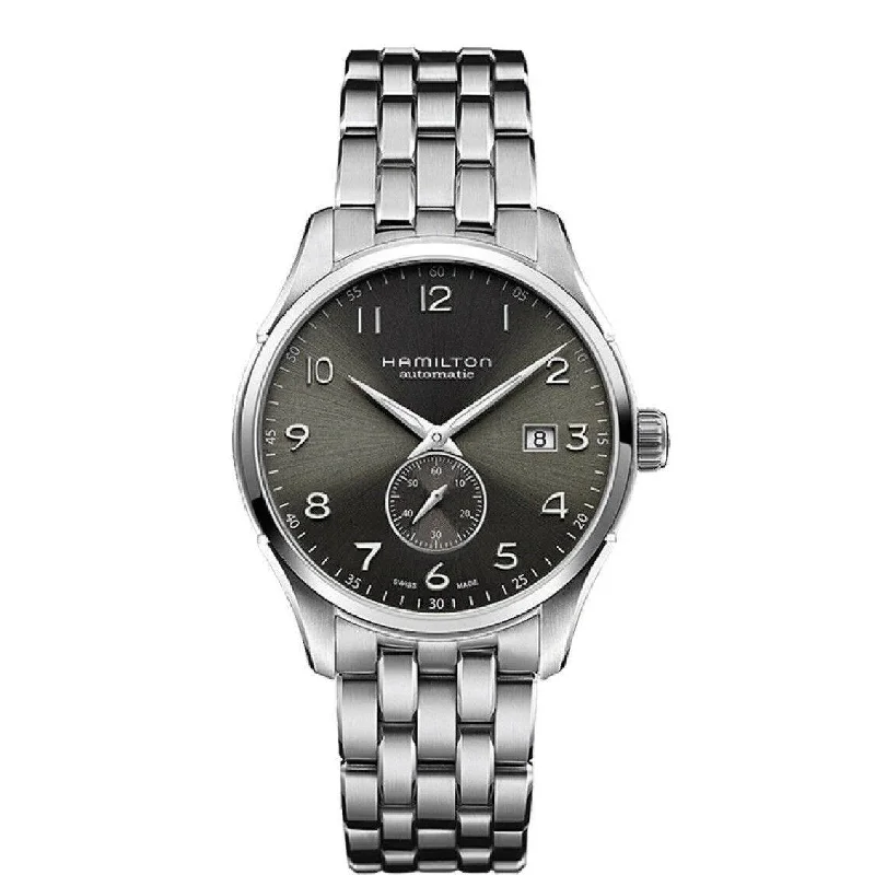 Modern square watches-Hamilton Men's H42515185 Maestro Stainless Steel Watch