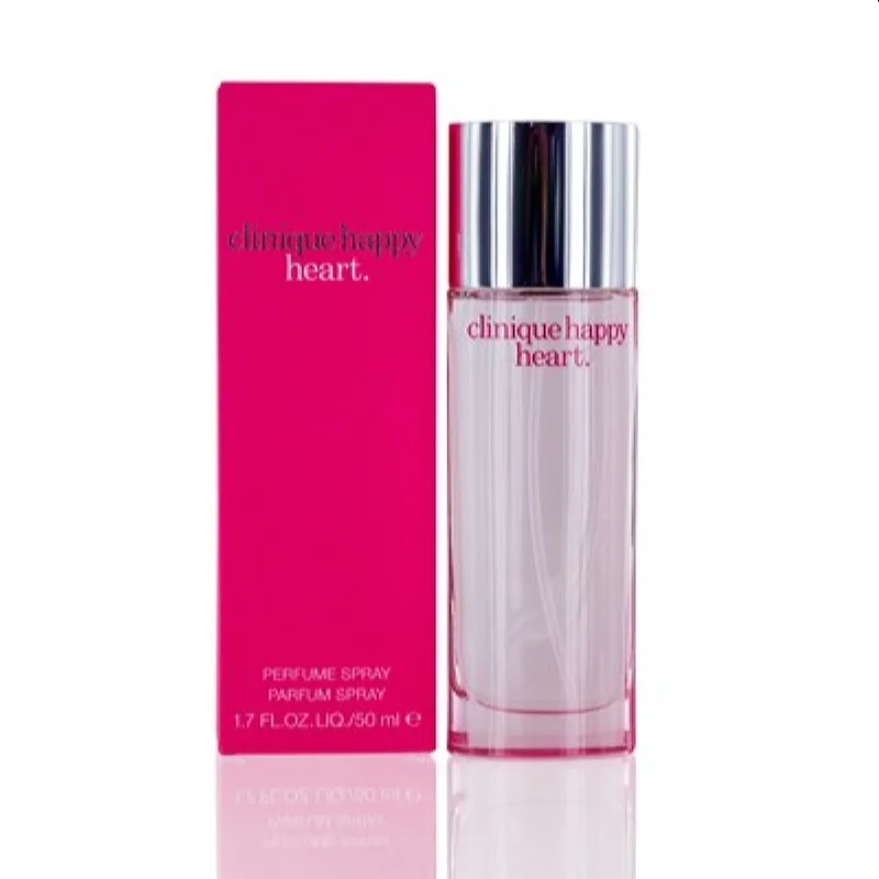 Gold bracelet watches-Happy Heart Clinique Perfume Spray 1.7 Oz (50 Ml) For Women  K2K9