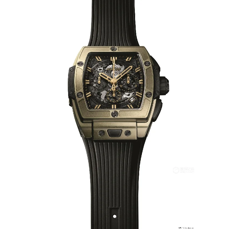 Elegant square watches-Hublot Men's 642.MX.0130.RX Spirit of Big Bang Chronograph Black Rubber Watch