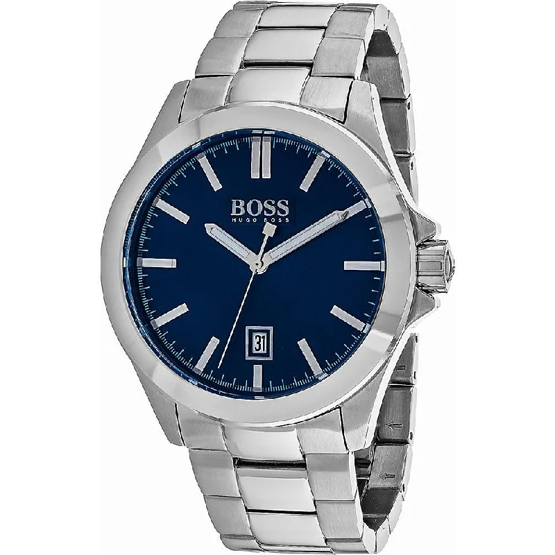 Casual slim watches-Hugo Boss Men's 1513303 Essential Stainless Steel Watch