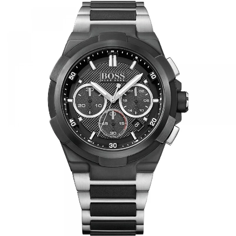 Modern analog watches-Hugo Boss Men's 1513368 Classic Chronograph Two-Tone Stainless Steel Watch