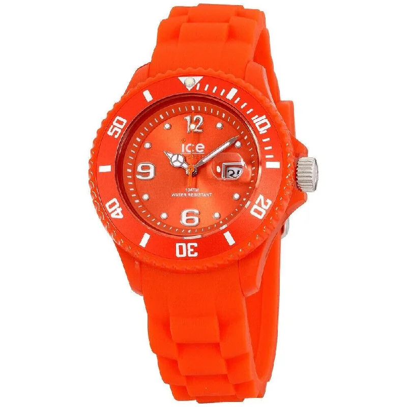 Daily wear watches-Ice Watch Unisex SW.TAN.S.S.12 Shadow Orange Silicone Watch