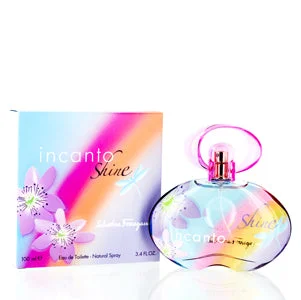 Slim metal watches-Incanto Shine S. Ferragamo Edt Spray 3.4 Oz (100 Ml) For Women  51252