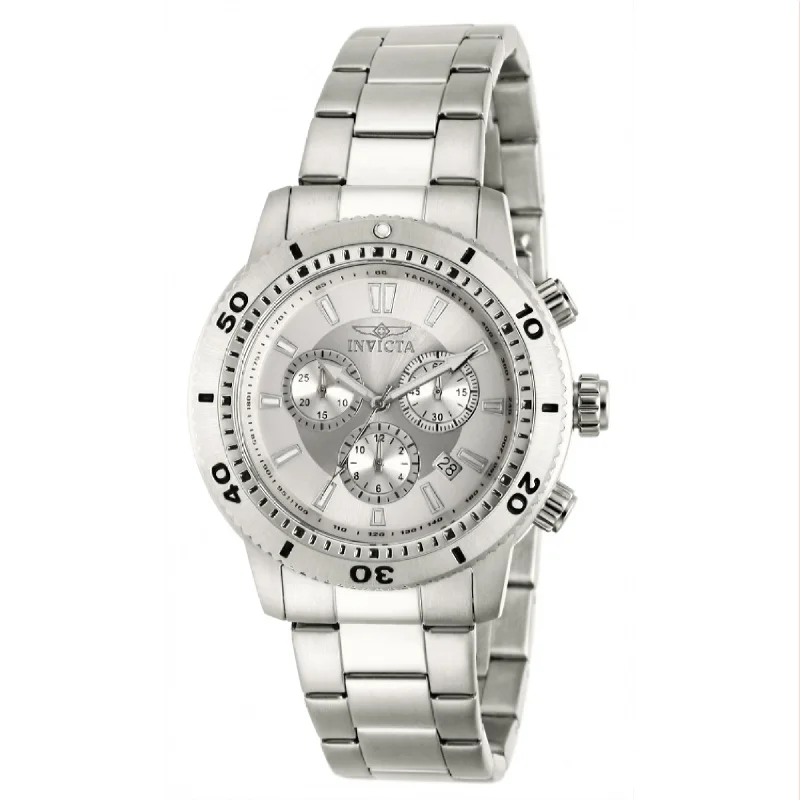 Gem encrusted watches-Invicta Men's 10358 Specialty Stainless Steel Watch