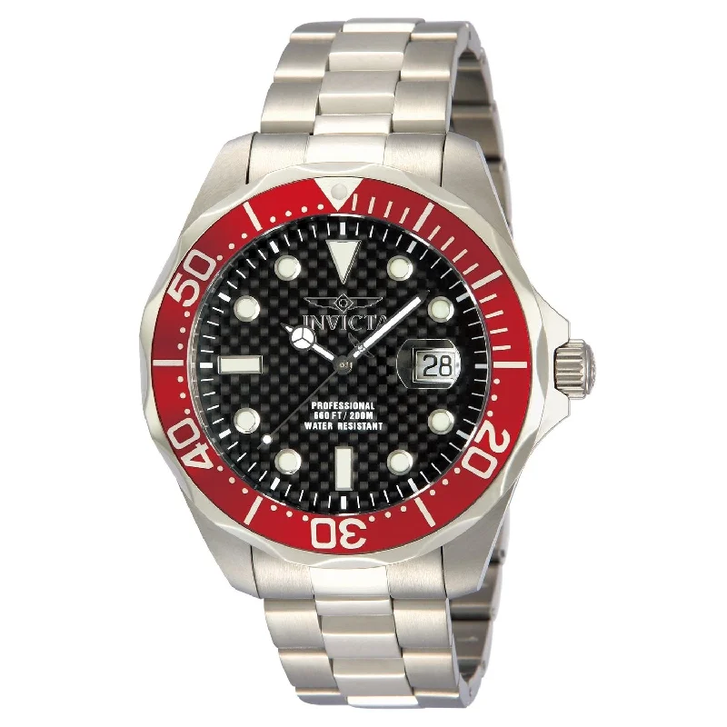 Bold statement watches-Invicta Men's 12565 Pro Diver Stainless Steel Watch