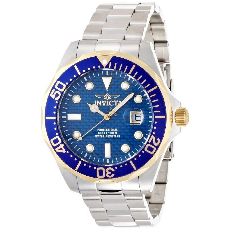 Dainty bracelet watches-Invicta Men's 12566 Pro Diver Stainless Steel Watch