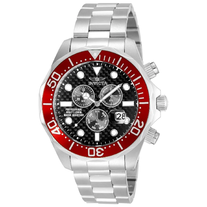 Eco-friendly watches-Invicta Men's 12570 Pro Diver Stainless Steel Watch