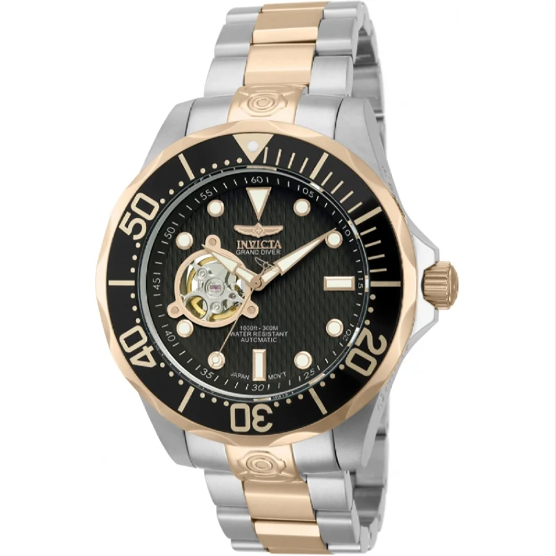 Chic bracelet watches-Invicta Men's 13708 Pro Diver Automatic Rose-Tone and Silver Stainless Steel Watch