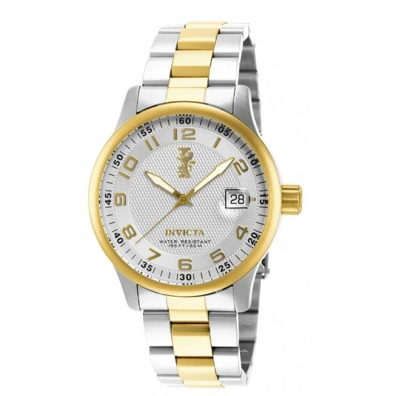 Eco-friendly watches-Invicta Men's 15260 I-Force Gold-Tone and Silver Stainless Steel Watch