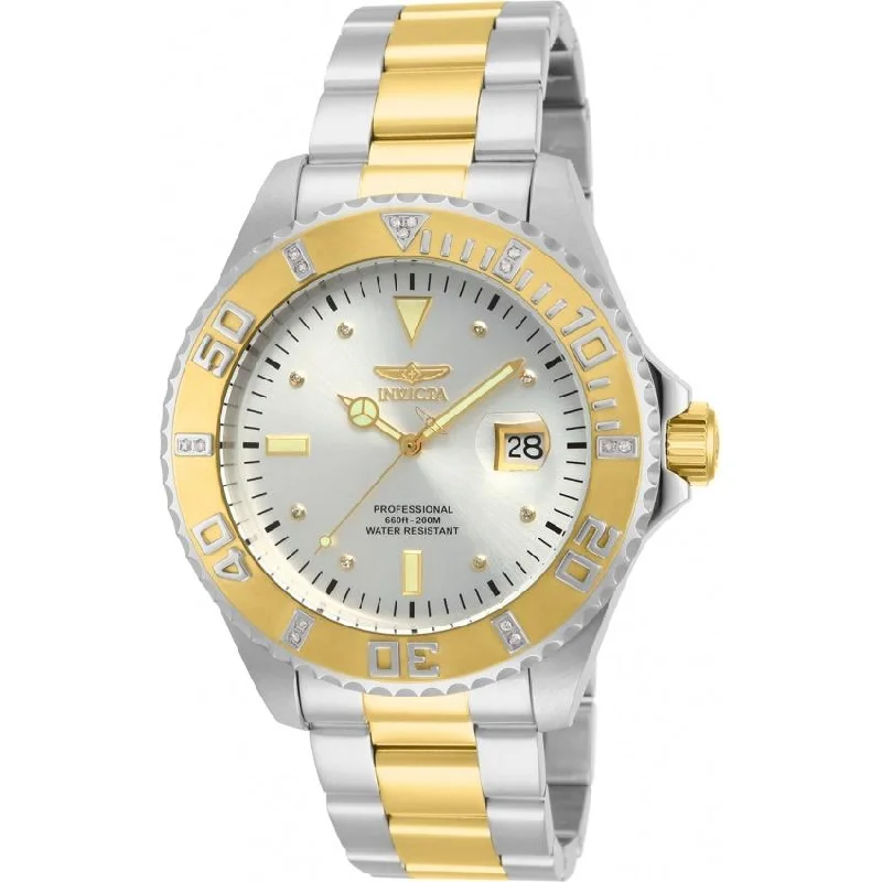 Slim metal watches-Invicta Men's 15285 Pro Diver Stainless Steel Watch