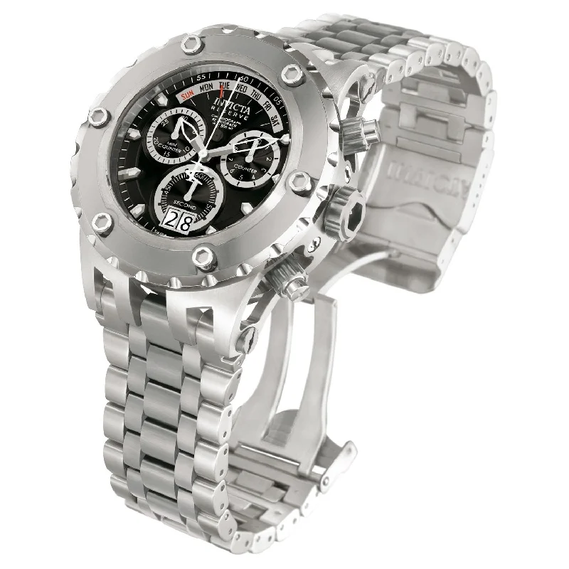 Digital sport watches-Invicta Men's 1566 Subaqua Reserve Chronograph Stainless Steel Watch