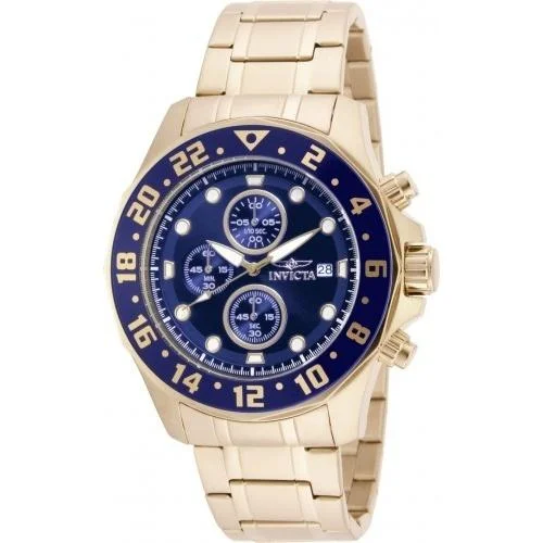 Everyday wear watches-Invicta Men's 15942 Specialty Multi-Function  Gold-Tone Stainless Steel Watch