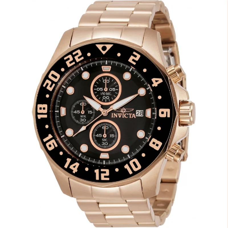 Bold color watches-Invicta Men's 15943 Specialty Rose-Tone Stainless Steel Watch