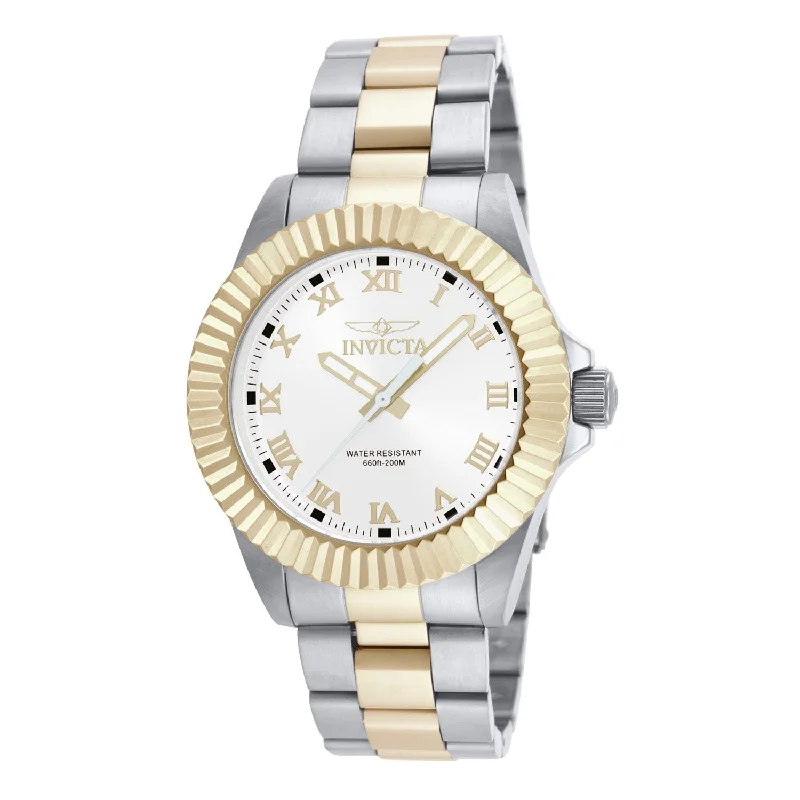 Handmade artisan watches-Invicta Men's 16740 Pro Diver Gold-Tone and Silver Stainless Steel Watch