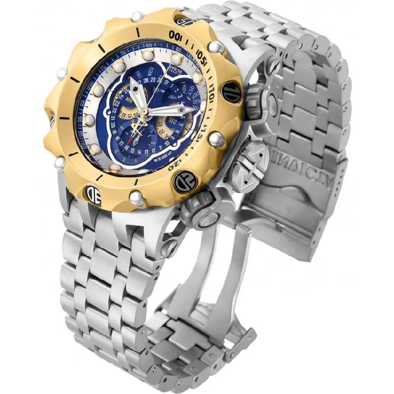 Vintage round watches-Invicta Men's 16808 Venom Chronograph Stainless Steel Watch