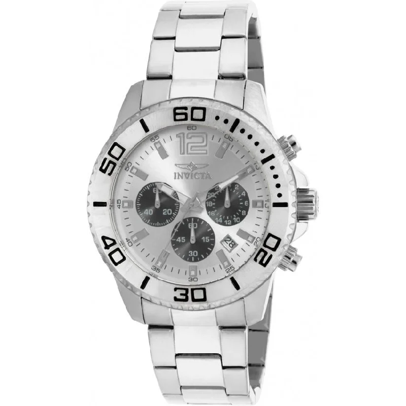 Sustainable watches-Invicta Men's 17395 Pro Diver Chronograph Stainless Steel Watch