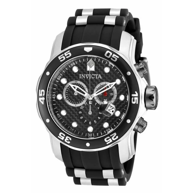 Waterproof sport watches-Invicta Men's 17879 Pro Diver Scuba Multi-Function Black Polyurethane Watch