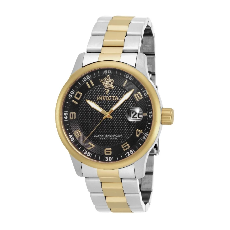 Matte black watches-Invicta Men's 17915 Sea Base Gold-tone and Silver Stainless Steel Watch