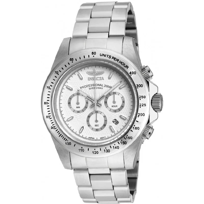 Everyday wear watches-Invicta Men's 18389 Speedway Chronograph Stainless Steel Watch