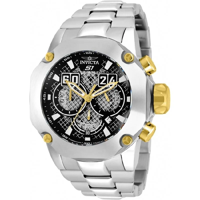 Eco leather watches-Invicta Men's 19429 S1 Rally Chronograph Stainless Steel Watch