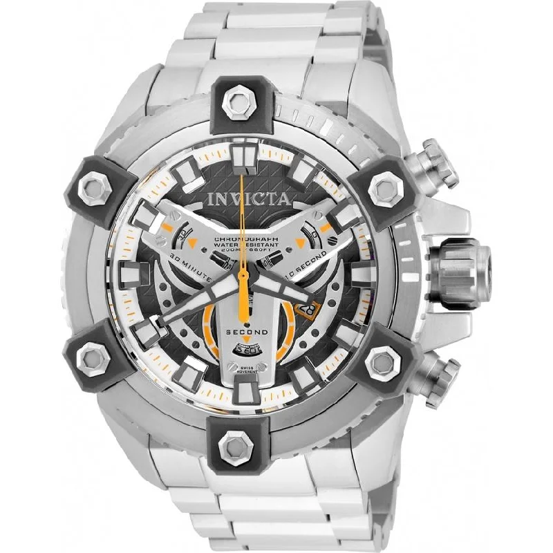 Classic slim watches-Invicta Men's 19579 Coalition Forces Multi-Function Stainless Steel Stainless Steel Watch