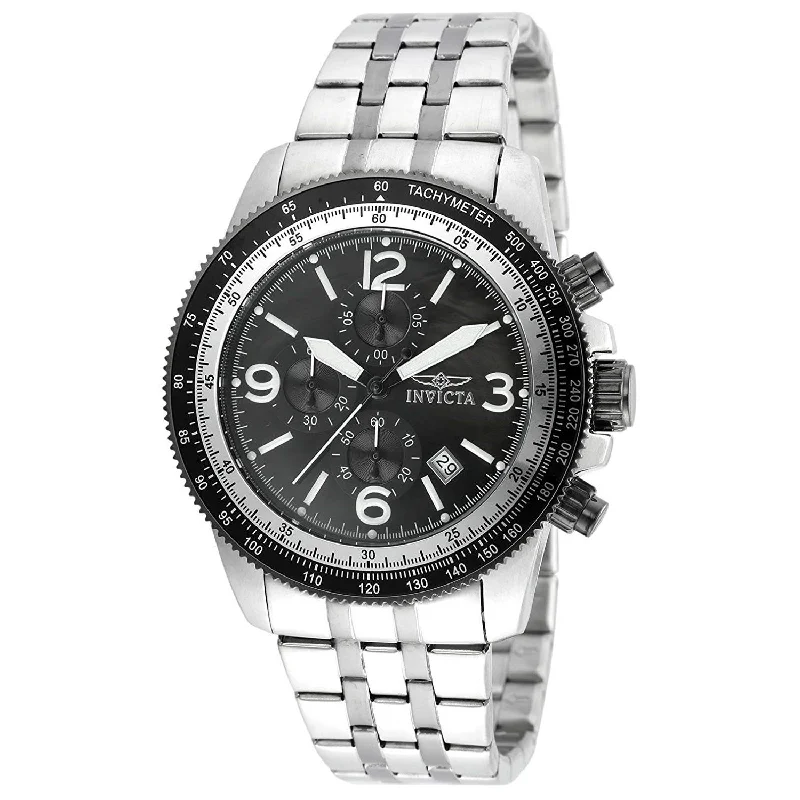 Modern square watches-Invicta Men's 21389 Specialty Chronograph Stainless Steel Watch