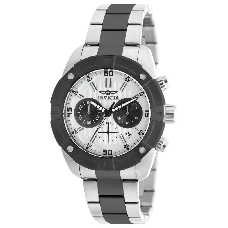 Luxury minimalist watches-Invicta Men's 21471 Specialty Black and Silver Stainless Steel Watch