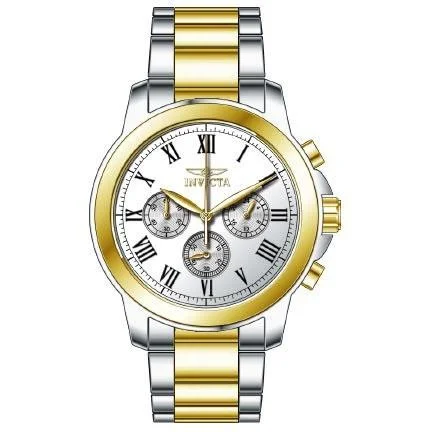 Bold bezel watches-Invicta Men's 21659 Specialty Two-Tone Stainless Steel Watch