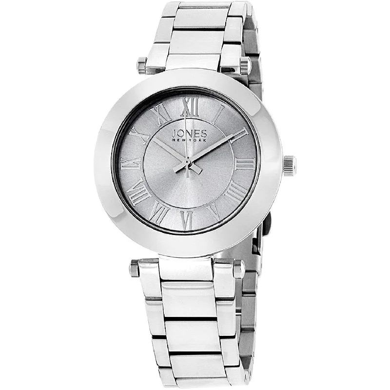 Bright dial watches-Jones New York Women's 11794S528-004 Stainless Steel Watch