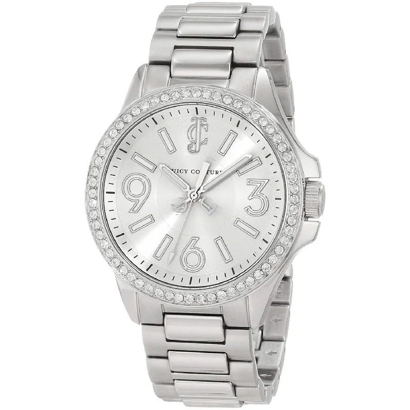 Casual slim watches-Juicy Couture Women's 1900958 Jetsetter Stainless Steel Watch