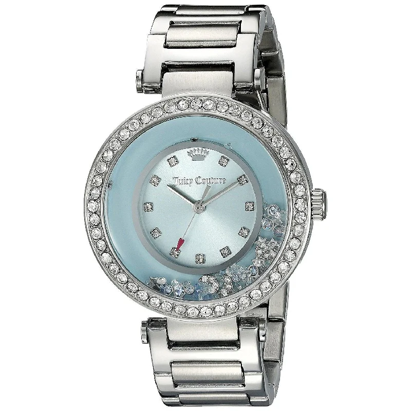 Sleek quartz watches-Juicy Couture Women's 1901330 Cali Stainless Steel Watch